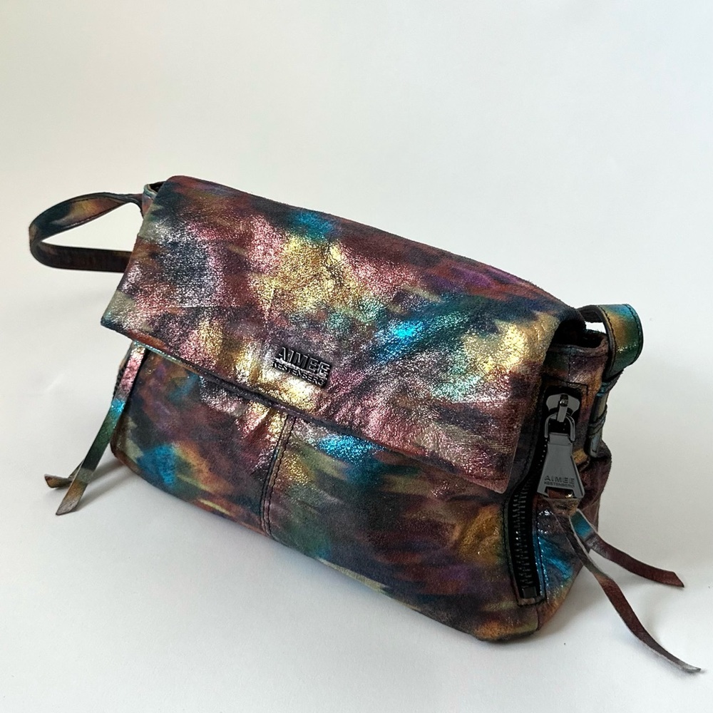 Aimee Kestenberg Iridescent Multicolor Satchel